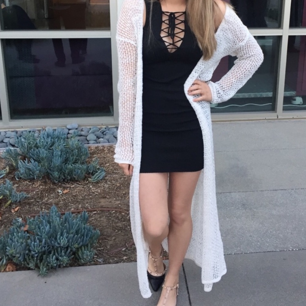 Short black dress